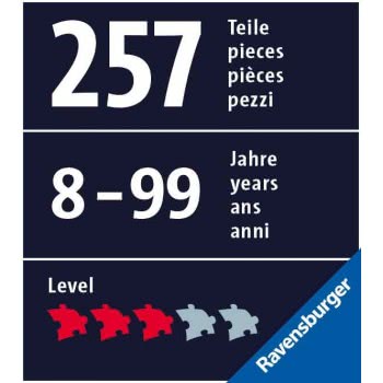Ravensburger 3D Puzzle Midi 216 Τεμ. Gingerbread Σπιτάκι 11237 4005556112371