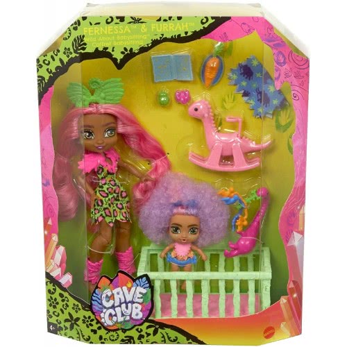 Mattel Cave Club Μεγάλο Σετ - Fernessa Και Furrah GNL92 887961873276