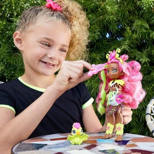 Mattel Cave Club Fernessa Κούκλα Με Δεινοσαυράκι Ptilly GNL82 / GNL85 887961873207