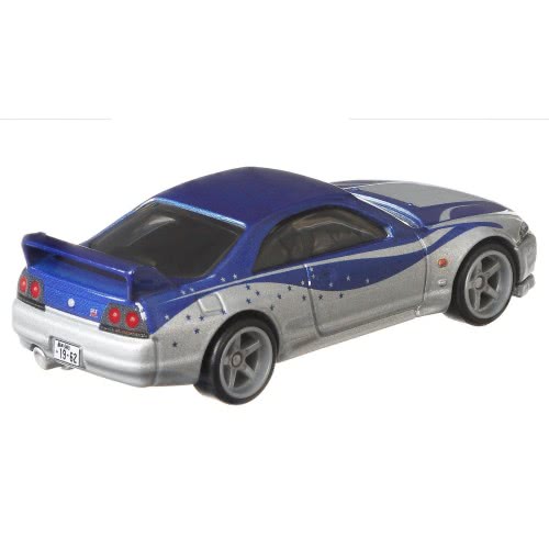 Mattel Hot Wheels The Fast And The Furious Premium - Nissan Skyline Gt-R (Bcnr33) Real Riders GBW75 / GJR79 887961816785