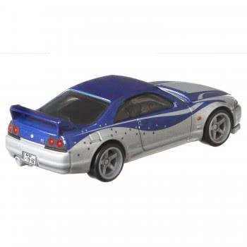 Mattel Hot Wheels The Fast And The Furious Premium - Nissan Skyline Gt-R (Bcnr33) Real Riders GBW75 / GJR79 887961816785