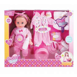 Toys-shop Choice Sweet Baby Doll 38Cm Set With Light (Included Battery) JO109858 6990620098584