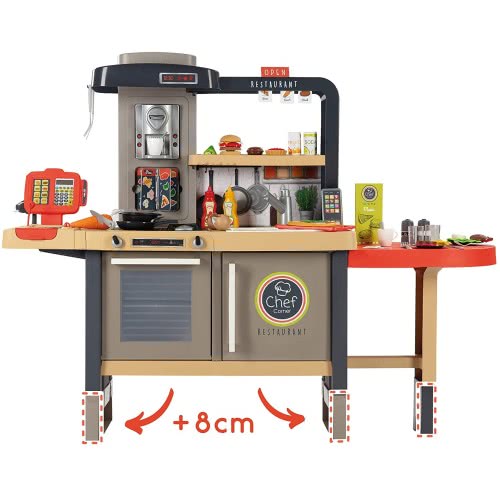 Smoby Chef Corner Restaurant - Playhouse 1M Tall 312303 3032163123033