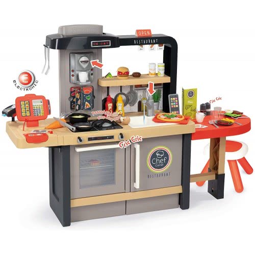 Smoby Chef Corner Restaurant - Playhouse 1M Tall 312303 3032163123033
