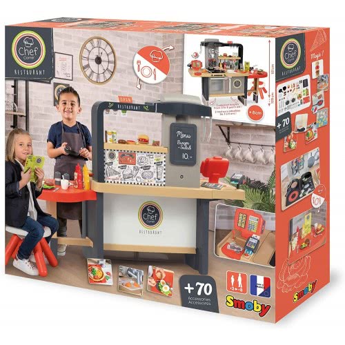 Smoby Chef Corner Restaurant - Playhouse 1M Tall 312303 3032163123033