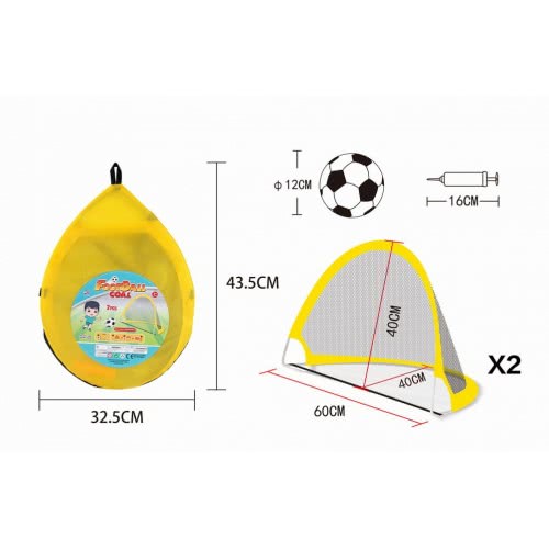 Toys-shop Choice Τέρματα Πτυσσόμενα 60Εκ 2Τεμάχια JS066582 6990620665823