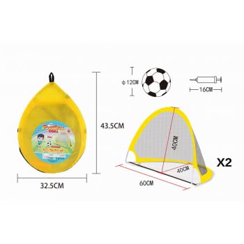 Toys-shop Choice Τέρματα Πτυσσόμενα 60Εκ 2Τεμάχια JS066582 6990620665823