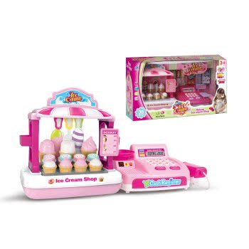 Toys-shop Choice Ice Cream Shop With Cash Register JU048214 6990620482147