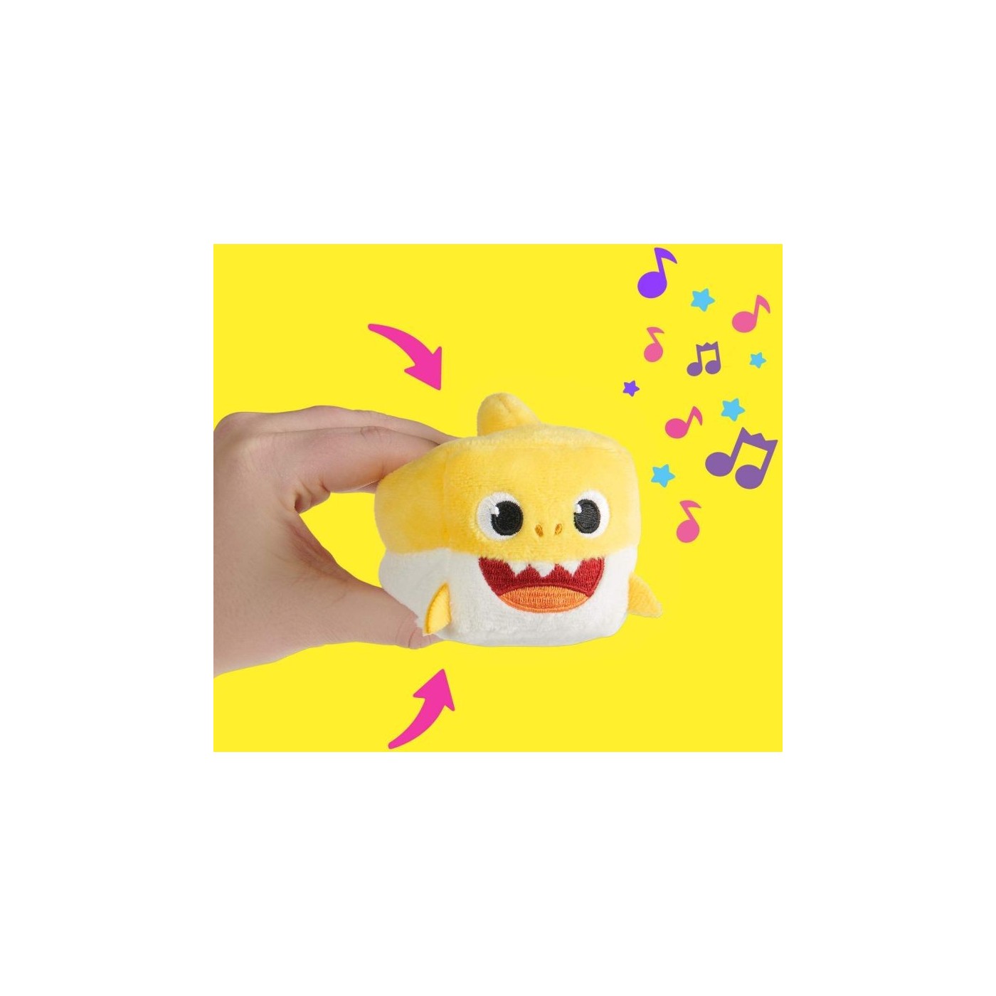 Baby Shark Plüschtier Goldie 20 Cm – Weiche Spielfigur Aus Der Big Show, Für Kinder Ab 2 Jahren