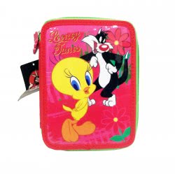Diakakis imports Κασετίνα Διπλή Γεμάτη Looney Tunes 0510704 5205698126857