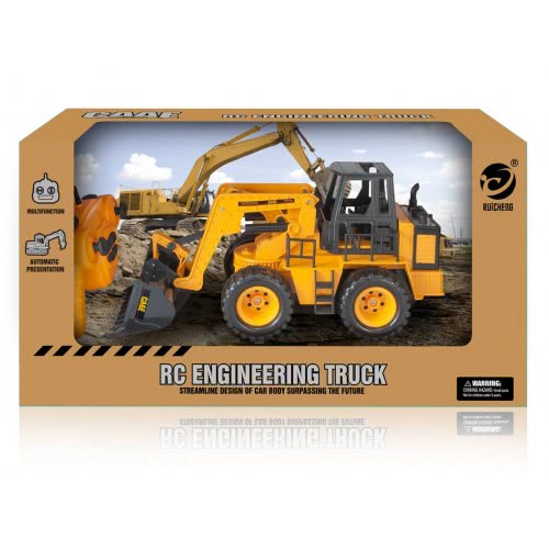 Toys-shop Choice CAAE Τηλεκατευθυνόμενο Μπουλντόζα Engineering Truck JF062068 6990119620685