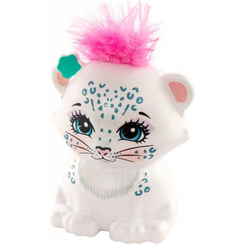 Mattel Enchantimals Κούκλα Ζωάκι Και Φιλαράκι Sybill Snow Leopard And Flake FNH22 / GJX42 887961819861