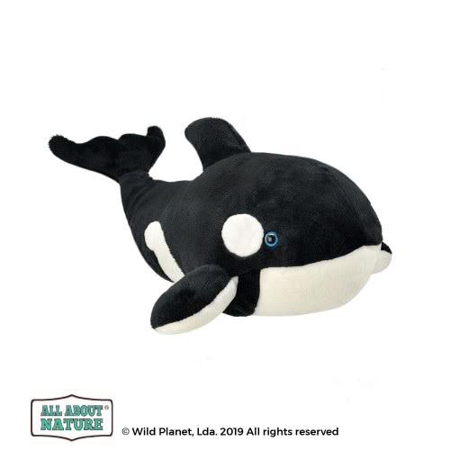 WILD PLANET All About Nature Orca Whale 40Cm Λούτρινο Όρκα K7920 5600393479206