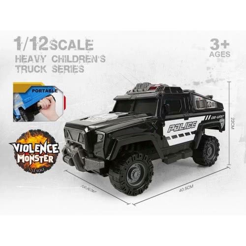 Toys-shop Choice Friction Police Jeep Σε Κλίμακα 1:12 JA093951 6990620939511