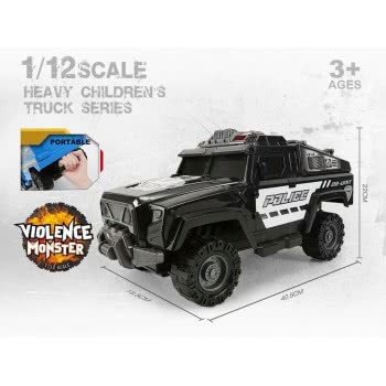 Toys-shop Choice Friction Police Jeep In Scale 1:12 JA093951 6990620939511