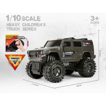 Toys-shop Choice Friction Military Jeep In Scale 1/10 JA093963 6990620939634