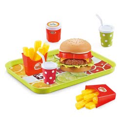 Toys-shop Choice Food Fun Δίσκος Με Fast Food JU054236 JU054822 6990620542360