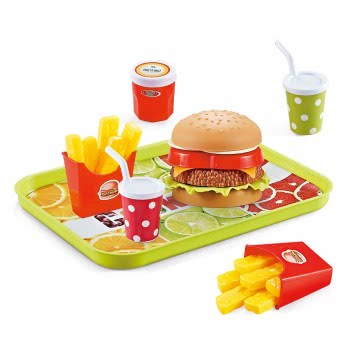 Toys-shop Choice Food Fun Dish With Fast Food JU054236 JU054822 6990620542360