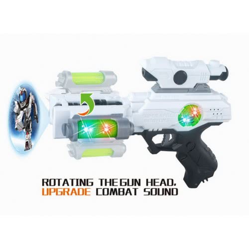 Toys-shop Choice Space Gun Όπλο Μπαταρίας Με Ήχους Και Φως JG033077 6990620330776