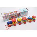 Toys-shop Choice Puzzle Blocks Wooden Train With Shapes JK112209 6990620122098