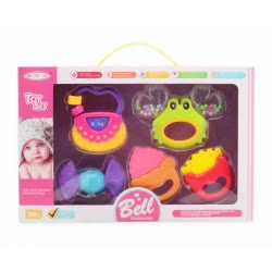 Toys-shop Choice Toy Set Bell Κουδουνίστρες Σετ 5Τεμ JM085987 6990620859871