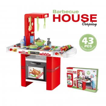 Toys-shop Choice Barbecue House Cosplay Κουζίνα Με Φως Και Ήχους JU049238 6990620492382