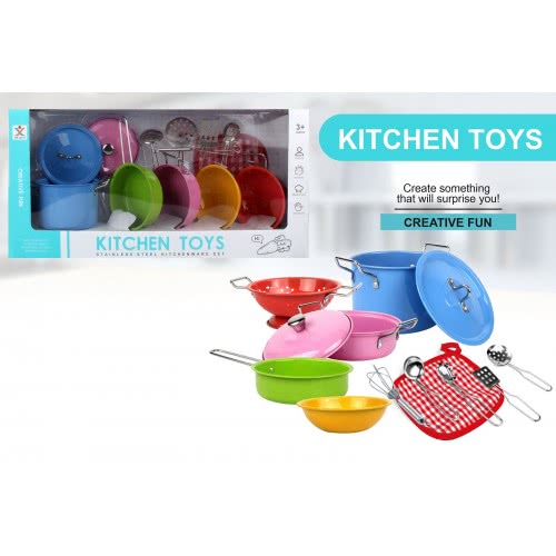 Toys-shop Choice Κουζινικά Μεταλλικά Σετ JU050452 6990620504528