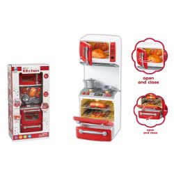 Toys-shop Choice Mini Kitchen Κουζίνα Για Κούκλες Μόδας Με Ήχους Και Φως JU050775 6990620507758