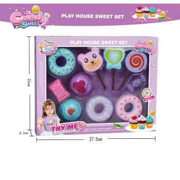 Toys-shop Choice Play House Sweet Set With Candy And Dount JU052552 6990620525523