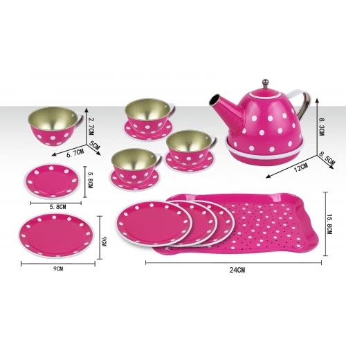 Toys-shop Choice Boutique Σετ Τσαγιού Μεταλλικά JU052714 6990620527145