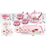 Toys-shop Choice Boutique Tea Set Metal JU052730 6990620527305