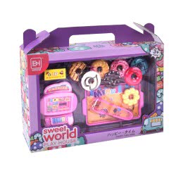 Toys-shop Choice Sweat World Playhouse Cashier With Dish Of Donuts JU053108 6990620531081
