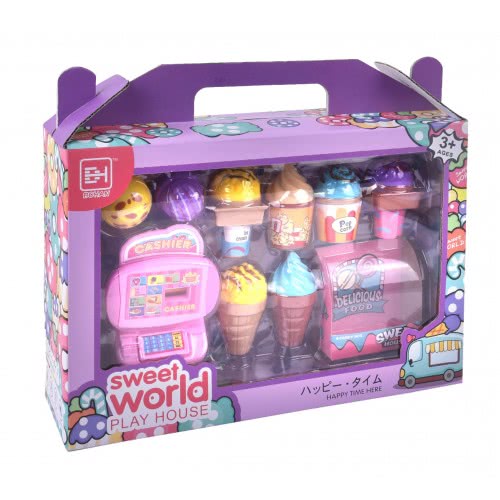 Toys-shop Choice Sweat World Playhouse Cashier With Ice Creams JU053109 6990620531098