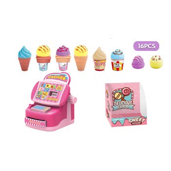 Toys-shop Choice Sweat World Playhouse Cashier With Ice Creams JU053109 6990620531098