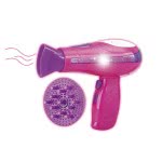 Toys-shop Choice B/O Hair Dryer With Light And Blow (2*AA Included Battery) JX042055 6990620420552