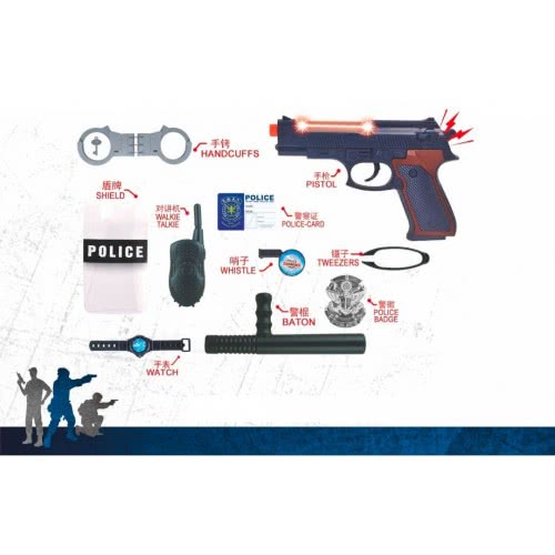 Toys-shop Choice Police Equipment Εξοπλισμός Αστυνομικού JY055843 6990620558439