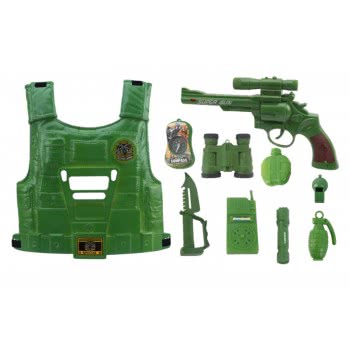 Toys-shop Choice Military Force Set With Vest JY056344 6990620563440
