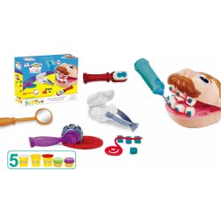 Toys-shop Choice Wheat Mud Set Dentist JZ068660 6990620686606