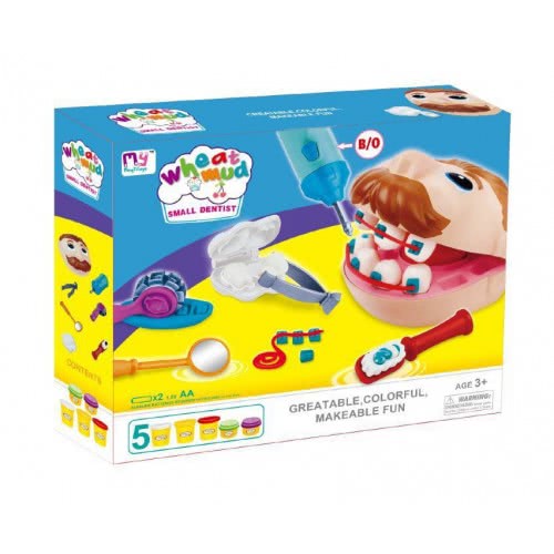 Toys-shop Choice Wheat Mud Set Dentist JZ068660 6990620686606