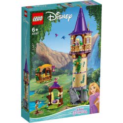 LEGO Disney Princess Rapunzel Tower Castle Playset With 2 Mini Dolls From Tangled Movie 43187 5702016907803
