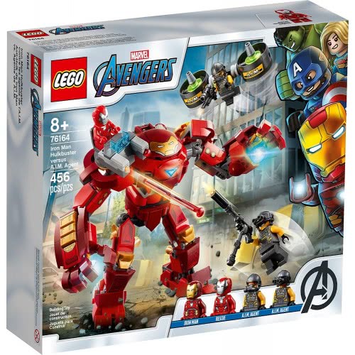 LEGO Marvel Avengers Iron Man Hulkbuster Vs. A.I.M. Agent 76164 5702016757644