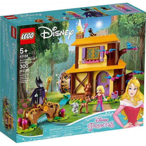 LEGO Disney Princess Aurora Forest Cottage Sleeping Beauty 43188 5702016907971