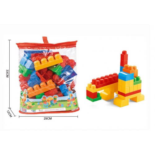 Toys-shop Choice Τουβλάκια Σε Τσάντα (60 Κομμάτια) JK112750 6990620127505