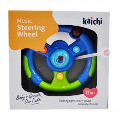 Toys-shop Choice Kaichi Steering Wheel With Light And Music (Included Battery/2*AA) JM084116 6990620841166