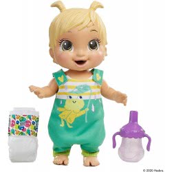 Hasbro Baby Alive Baby Gotta Bounce Doll, Frog Outfit, Bounces With 25+ SFX And Giggles E9427 5010993723089