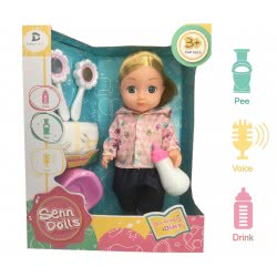 Toys-shop Choice Senn Dolls Κούκλα 36Εκ JO106553 6990620065531