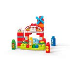 MEGA First Builders Musical Farm With Big Building Blocks, Building Toys For Toddlers (46 Pieces) GCT50 887961734331