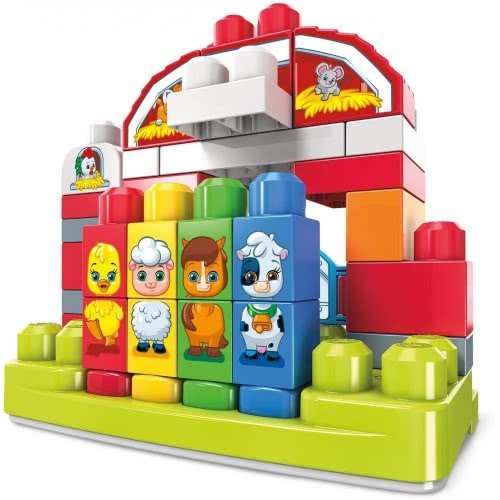 MEGA First Builders Musical Farm Μουσική Φάρμα (46 Κομμάτια) GCT50 887961734331