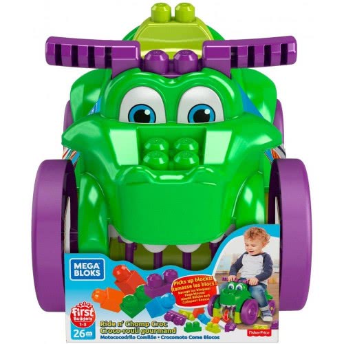 MEGA First Builders Ride N Chomp Croc Κροκόδειλος (26 Κομμάτια) GFG22 887961761184