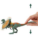 Mattel Jurassic World Βασική Φιγούρα Δεινόσαυρου Με Σπαστά Μέλη - Savage Strike Dilophosaurus GCR54 / GNJ21 887961871531